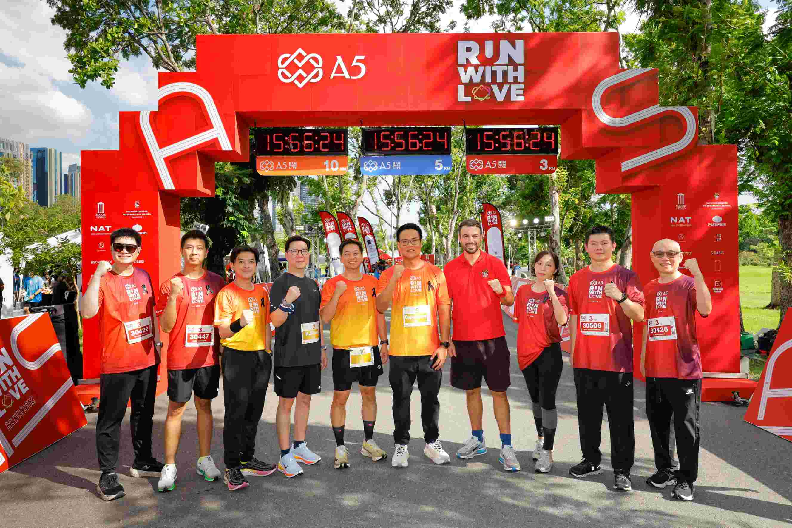 A5 ปลื้ม RUN WITH LOVE ปี 3 ระดมทุนทะลุ 1.7 ล. เป็นโอกาสชีวิตเด็กโรคหัวใจพิการ